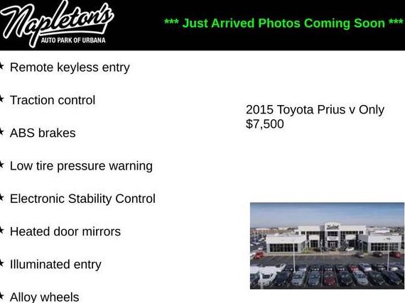 TOYOTA PRIUS V 2015 JTDZN3EU6FJ023582 image